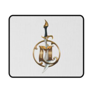 Liv Macy Author Logo Non-Slip Mouse Pads